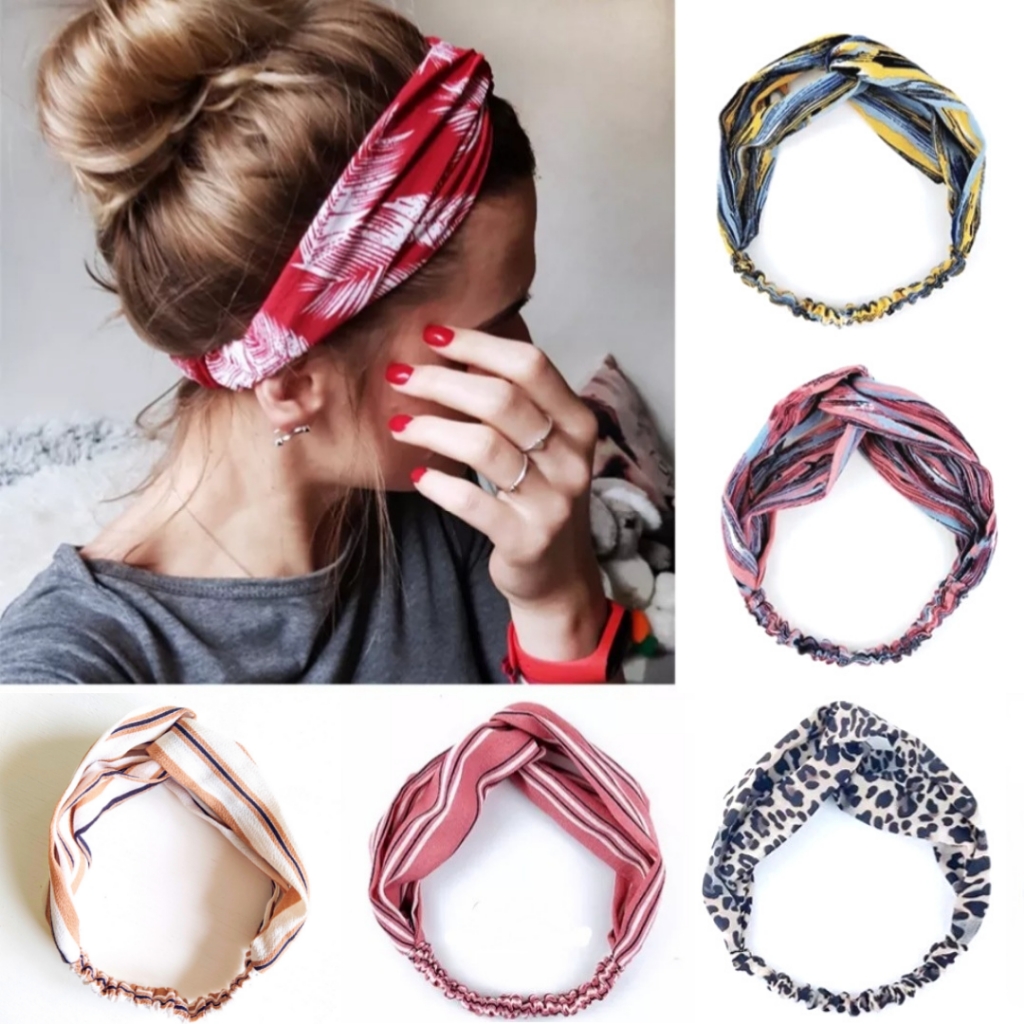 Patterned Twist Headwraps